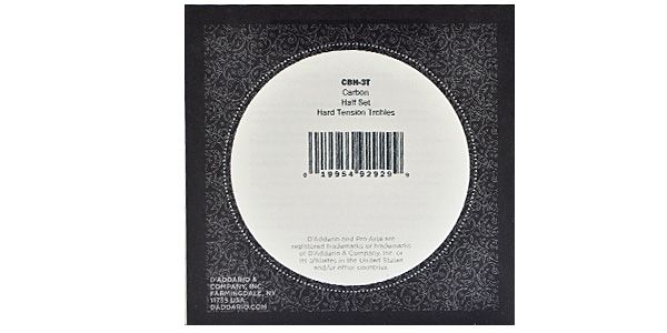 DADDARIO ( ダダリオ )  / CBH-3T Pro-Arte Carbon Trebles Half Sets Hard 画像2