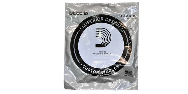 DADDARIO ( ダダリオ )  / CG080 Single XL Chromes Flat Wound 080