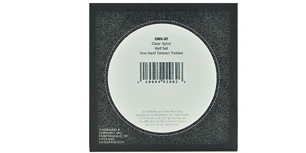 DADDARIO / CNX-3T Pro-Arte Clear Nylon Treble Half Sets Extra Hard 画像2