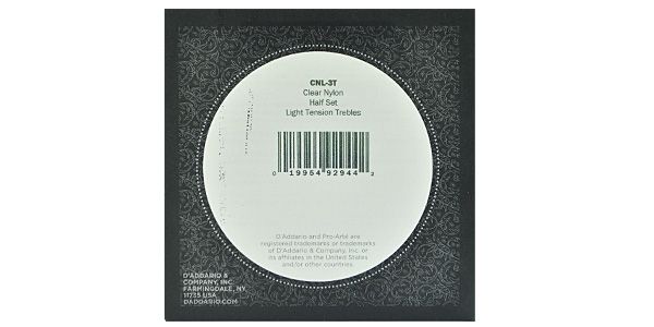 DADDARIO ( ダダリオ )  / CNL-3T Pro-Arte Clear Nylon Treble Half Sets Light 画像2