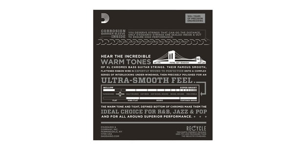 DADDARIO ( ダダリオ )  / ECB80SL Chromes Bass Light 40-95 SuperLong画像2