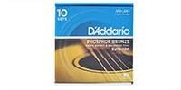 DADDARIO EJ16-10P 10-Pack Phosphor Bronze Wound Light