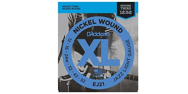 DADDARIO/EJ21 XL Nickel Round Wound Jazz Light