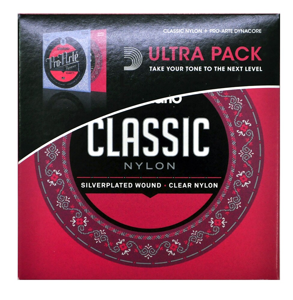 DADDARIO/EJ27N/EJ45TT Ultra Pack Classic Guitar Strings