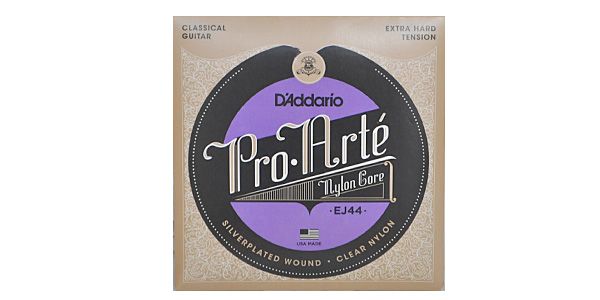 DADDARIO/EJ44 Pro-Arte Nylon Core - Silver/Clear/Extra Hard