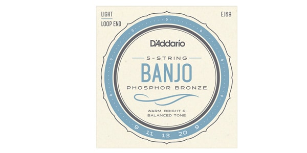 DADDARIO ( ダダリオ )  / EJ69 Banjo Phosphor Bronze Light 9-20