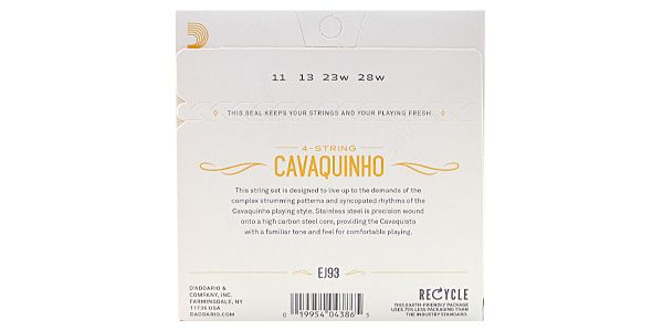 DADDARIO / EJ93 Cavaquinho Stainless Steel 画像2