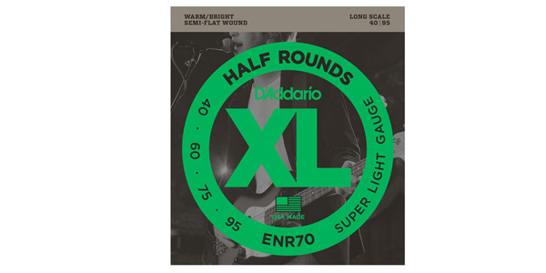 ENR70 Half Rounds Bass Super Light 40-95