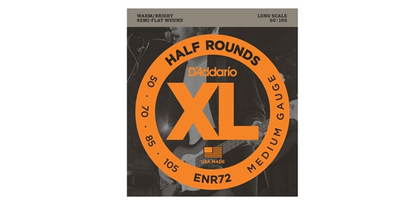 DADDARIO ( ダダリオ )  / ENR72 Half Rounds Bass Medium 50-105
