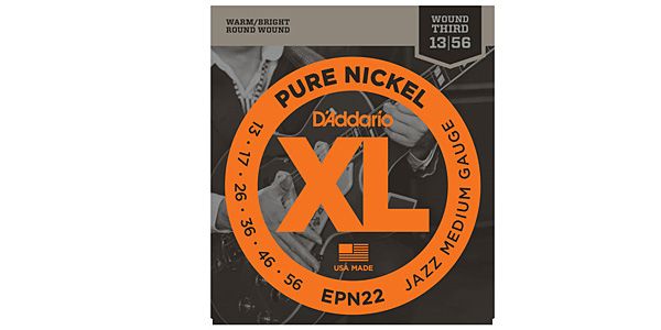 DADDARIO/EPN22 XL Pure Nickel Round Wound Jazz Medium