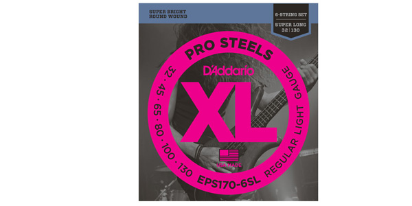 EPS170-6SL ProSteels 6-Strings Bass Light 32-130　SuperLong