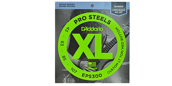 DADDARIO/EPS300 ProSteels Bass 43-107 Tapered