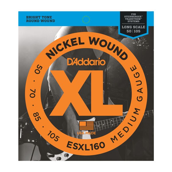 DADDARIO/ESXL160 ダブルボールエンド Nickel Wound Bass Medium 50-105