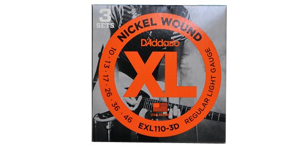 DADDARIO/EXL110-3D XL Nickel Multi-Packs Regular Light