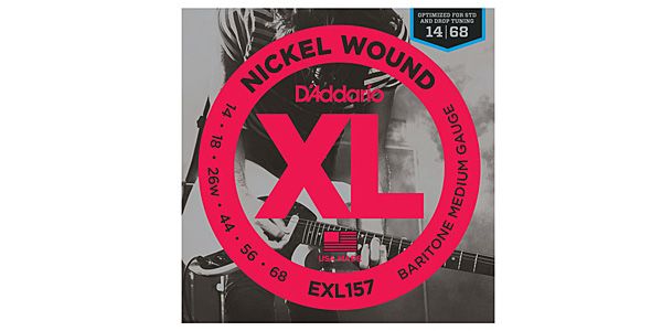 DADDARIO/EXL157 XL Nickel Round Wound Baritone-Medium