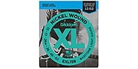 DADDARIO EXL158 XL Nickel Round Wound Baritone-Light