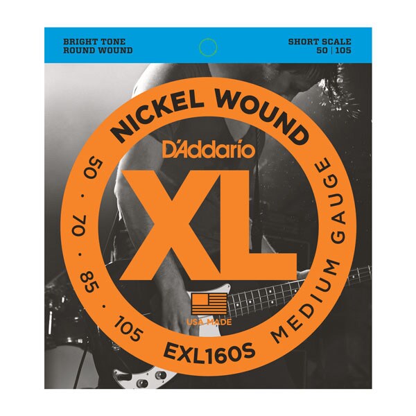 DADDARIO/EXL160S Nickel Wound Bass Light 50-105 Short