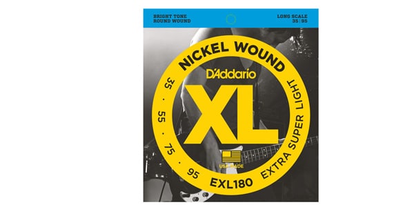 EXL180 Nickel Wound Bass Extra Super Light 35-95