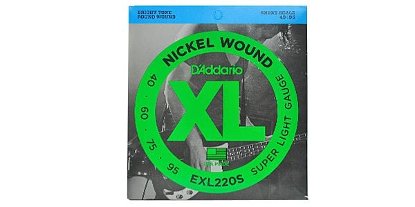 DADDARIO/EXL220S Nickel Wound Bass Super Light 40-95 Short