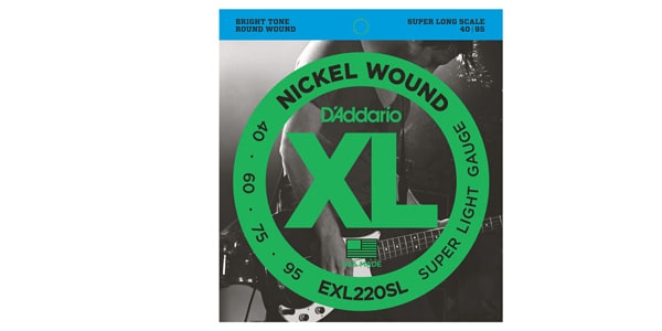 DADDARIO / EXL220SL Nickel Wound Bass Super Light 40-095 SuperLong