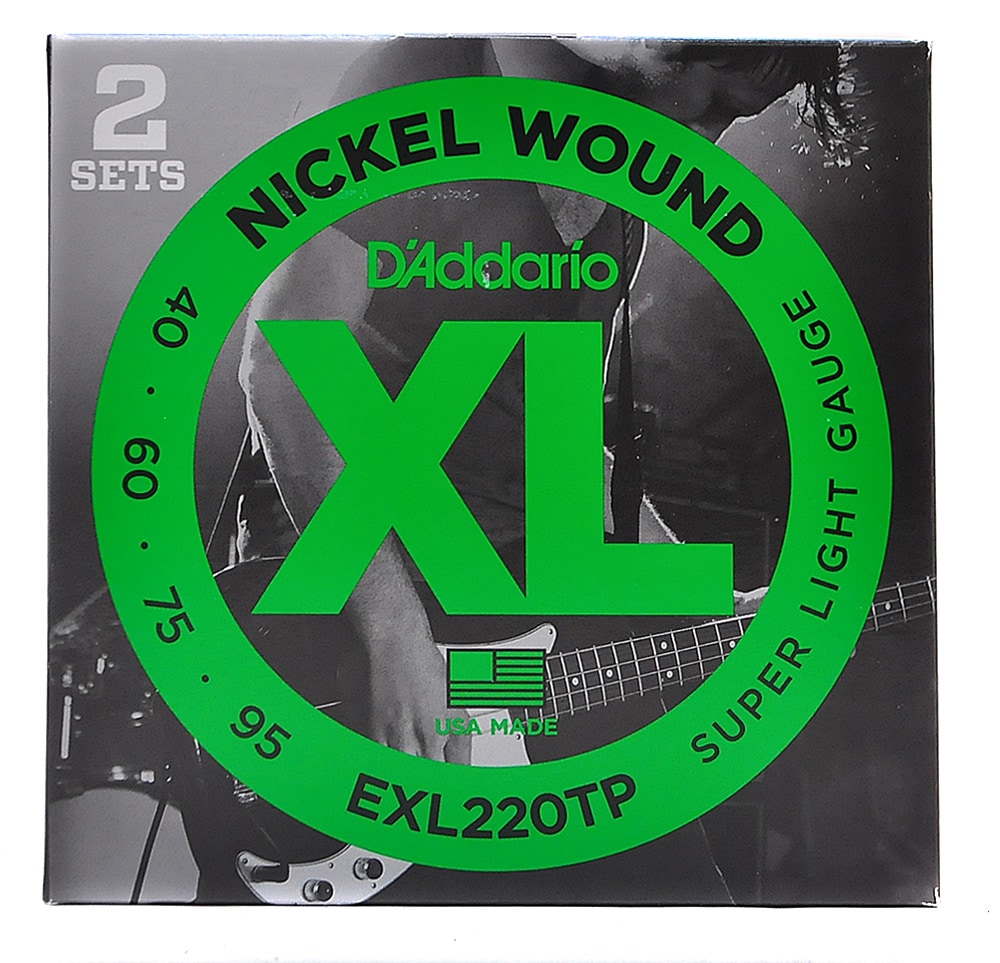 DADDARIO/EXL220TP Nickel Wound Bass Super Light40-95 2set