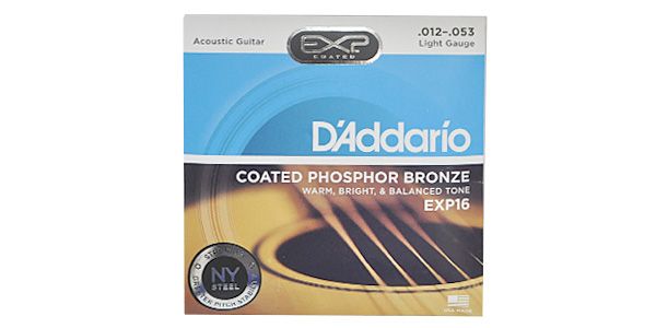 ☆新品☆　D'Addario ダダリオ アコースティックギター弦 EXP16