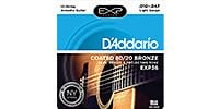 DADDARIO EXP36 EXP Coated 80/20 Bronze 12-String, Light