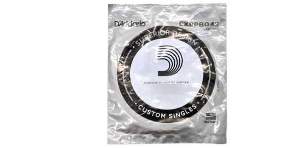 DADDARIO ( ダダリオ )  / EXPPB042 Single EXP Coated Phosphor Bronze Wound 042