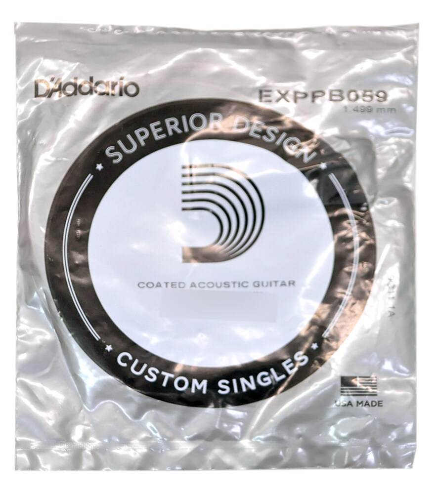 DADDARIO/EXPPB059 Single EXP Coated Phosphor Bronze Wound 059