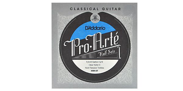 DADDARIO/HBH-3T Pro-Arte Hybrid Carbon Treble Half Sets Hard