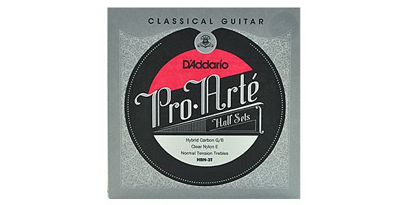 DADDARIO/HBN-3T Pro-Arte Hybrid Carbon Treble Half Sets Normal