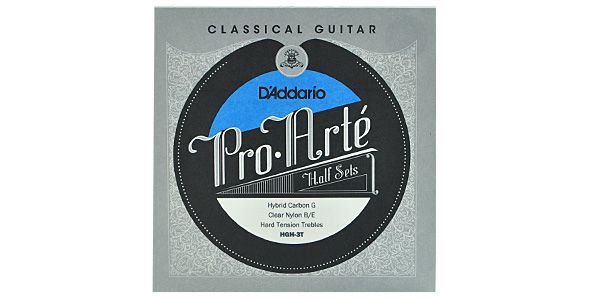 DADDARIO/HGH-3T Pro-Arte Hybrid Carbon Treble Half Sets Hard