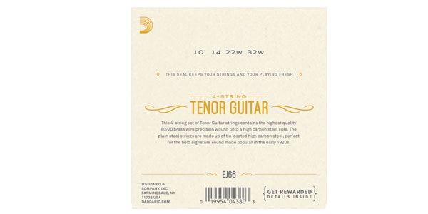 DADDARIO ( ダダリオ )  / EJ66 Tenor Guitar Strings画像2