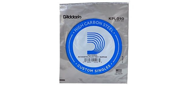 DADDARIO/KPL010 Single Plain Steel Soldered 010