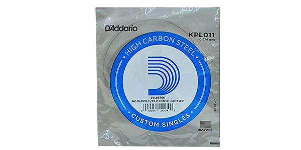 DADDARIO/KPL011 Single Plain Steel Soldered 011