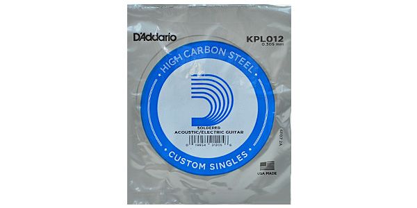 DADDARIO/KPL012 Single Plain Steel Soldered 012