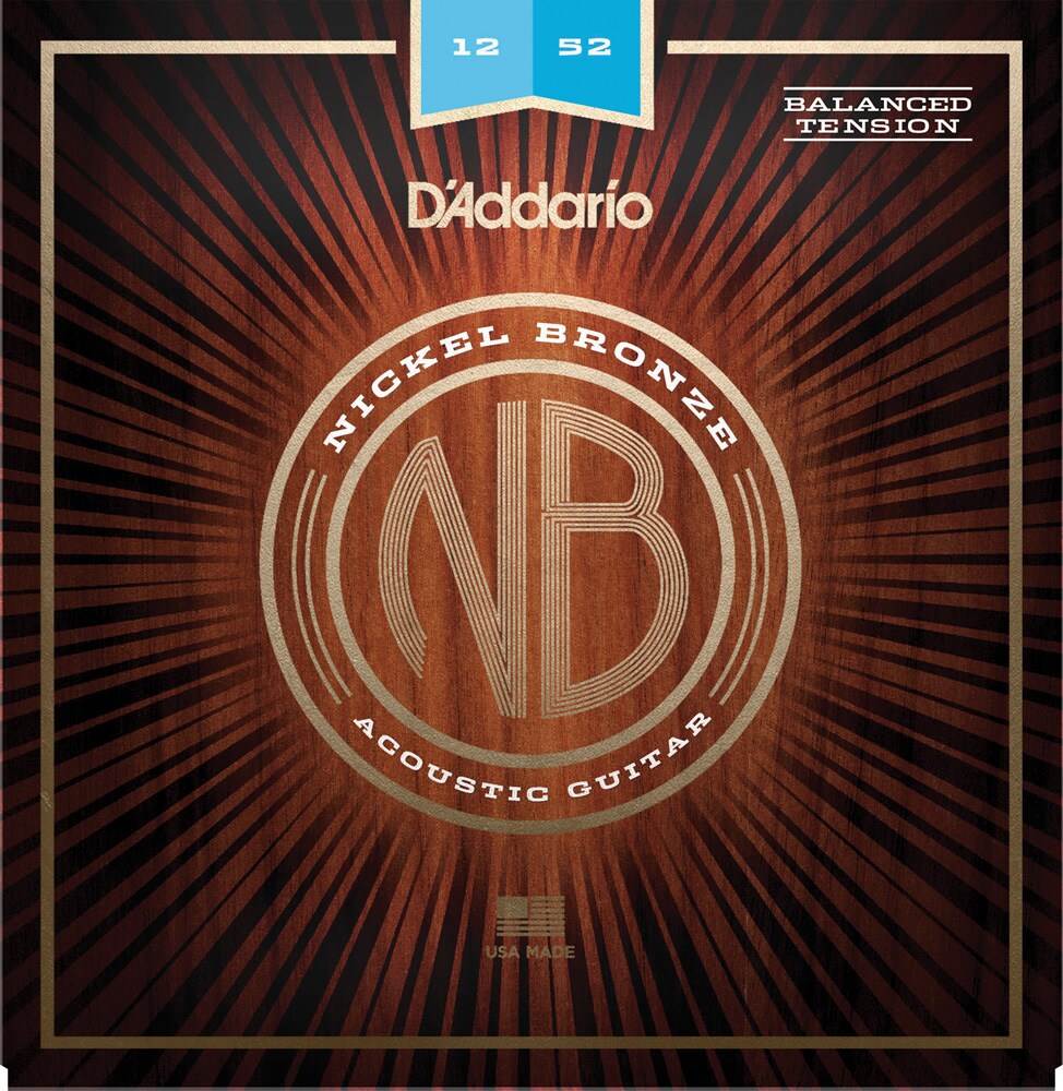 DADDARIO/NB1252BT Nickel Bronze Balanced Tension Light