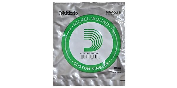 DADDARIO/NW028 Single XL Nickel Wound 028