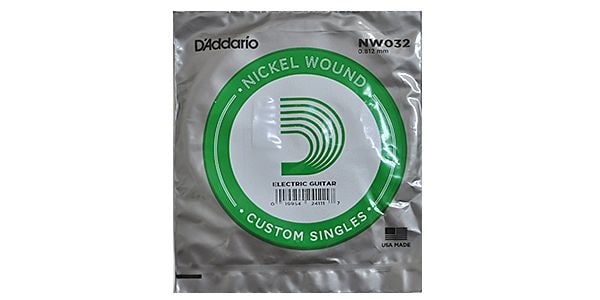 DADDARIO/NW032 Single XL Nickel Wound 032