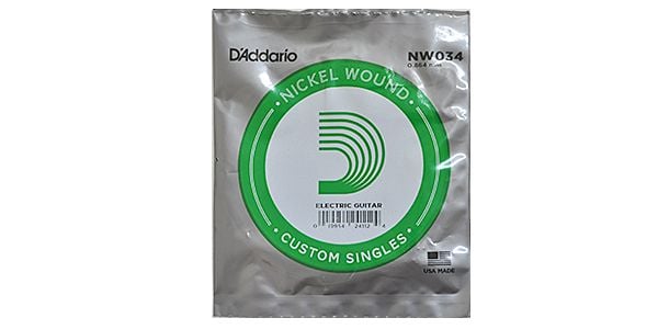 DADDARIO/NW034 Single XL Nickel Wound 034