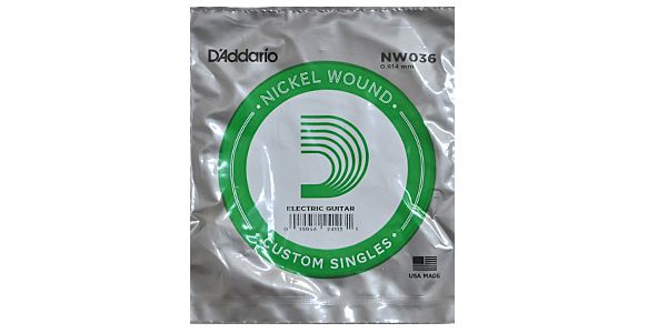 DADDARIO/NW036 Single XL Nickel Wound 036