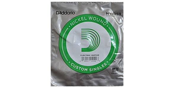 DADDARIO/NW059 Single XL Nickel Wound 059