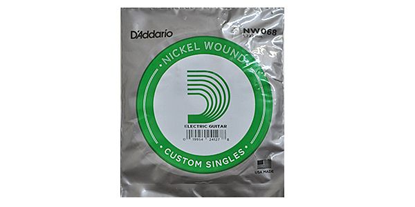 DADDARIO/NW068 Single XL Nickel Wound 068