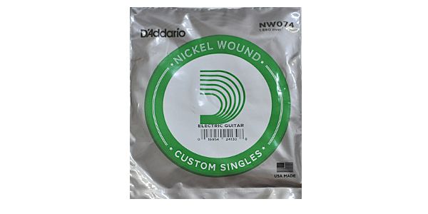 DADDARIO/NW074 Single XL Nickel Wound 074