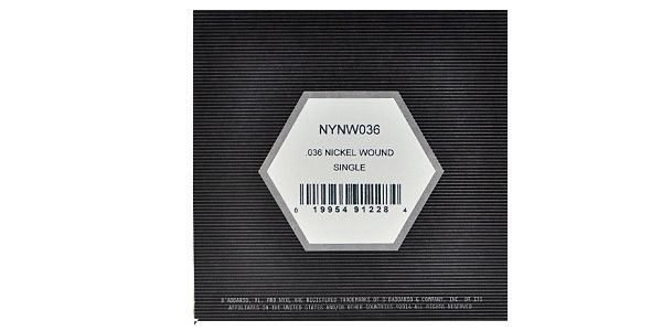 DADDARIO ( ダダリオ )  / NYNW036 NYXL Nickel Wound .036 画像2