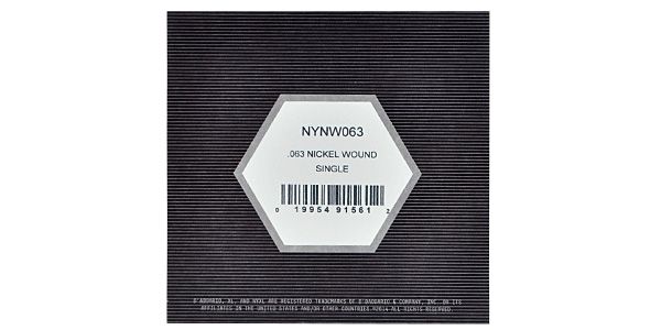 DADDARIO ( ダダリオ )  / NYNW063 NYXL Nickel Wound .063 画像2