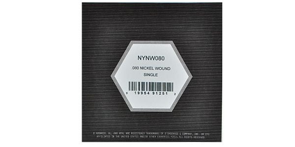 DADDARIO / NYNW080 NYXL Nickel Wound .080 画像2