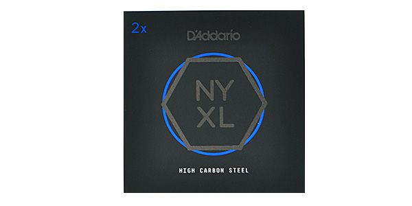 DADDARIO/NYPL020 NYXL Single Plain Steels .020 - Two Packs