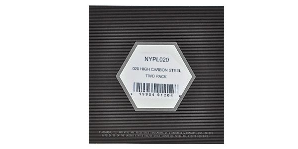 DADDARIO ( ダダリオ ) / NYPL020 NYXL Single Plain Steels .020 - Two Packs 画像2