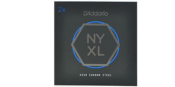 DADDARIO/NYPL026 NYXL Single Plain Steels .026 - Two Packs